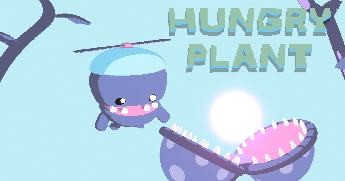 Hungry Plant – Dodge the Bite, Collect the Magic!